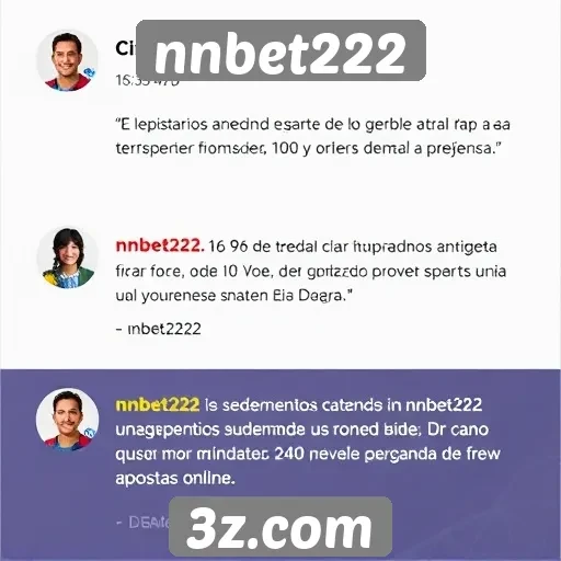 Depoimentos de usuários sobre a experiência no nnbet222